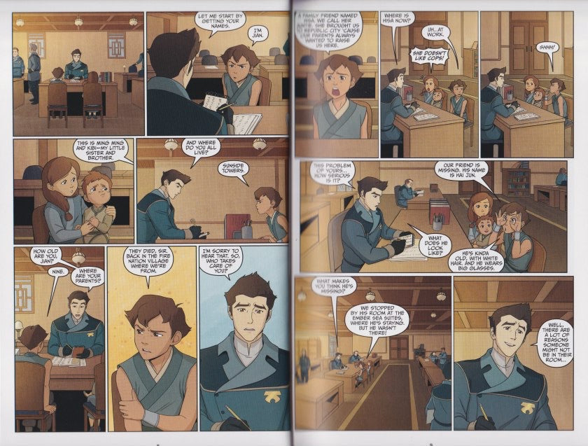 Nickelodeon: Avatar - The Legend of Korra: Mystery of Penquan Island (Graphic Novel)