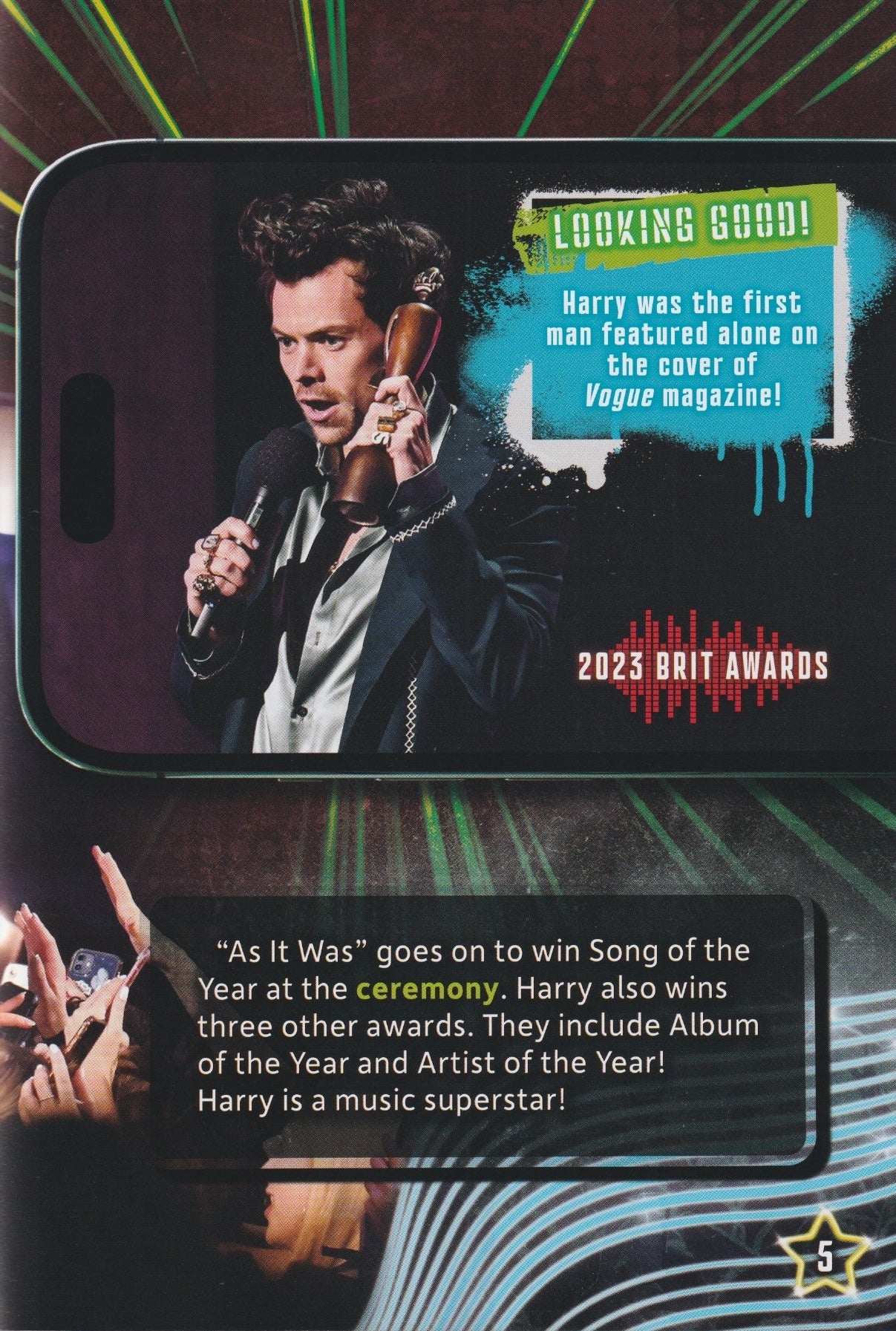 Music Superstars: Harry Styles