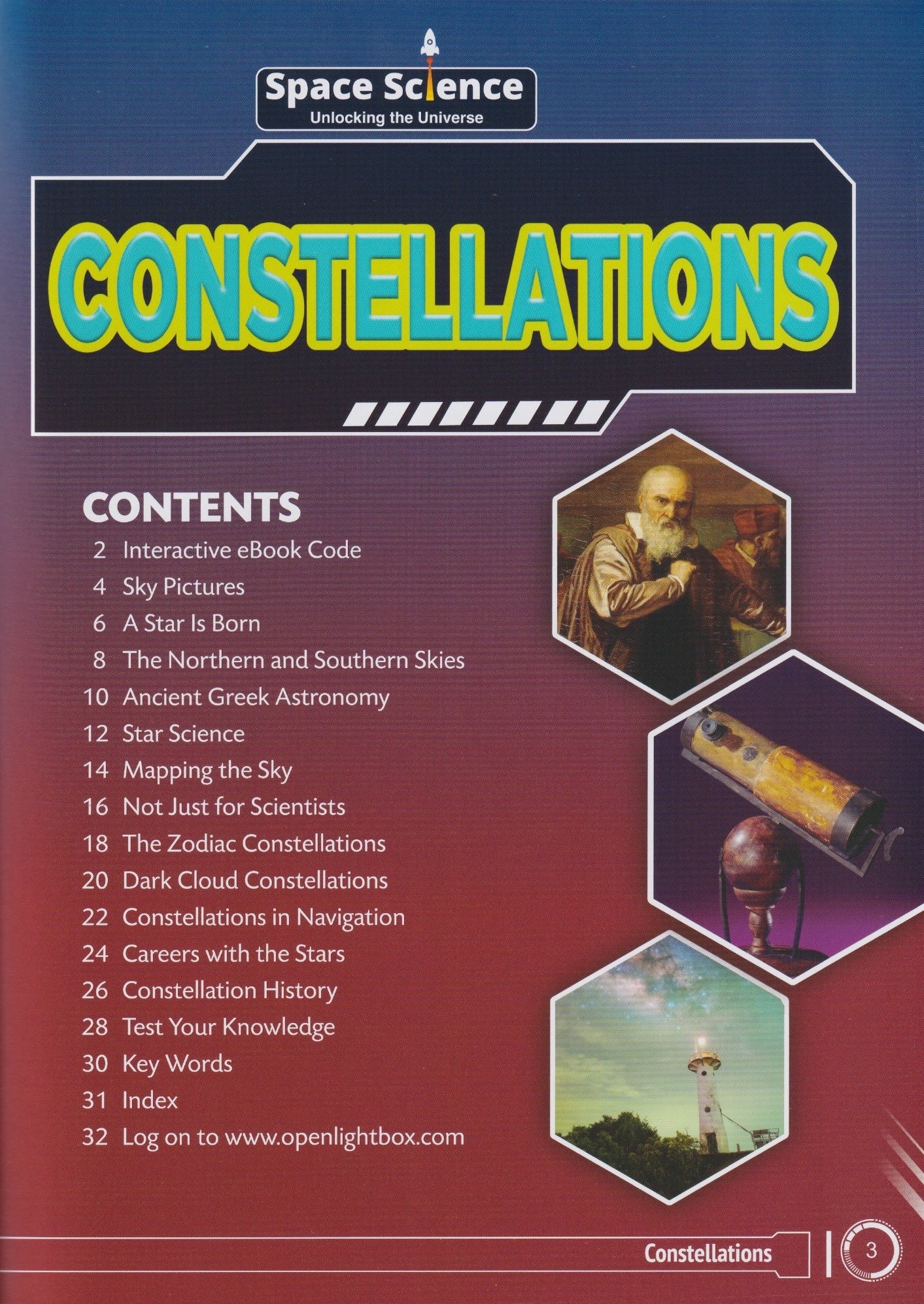 Space Science Unlocking the Universe: Constellations