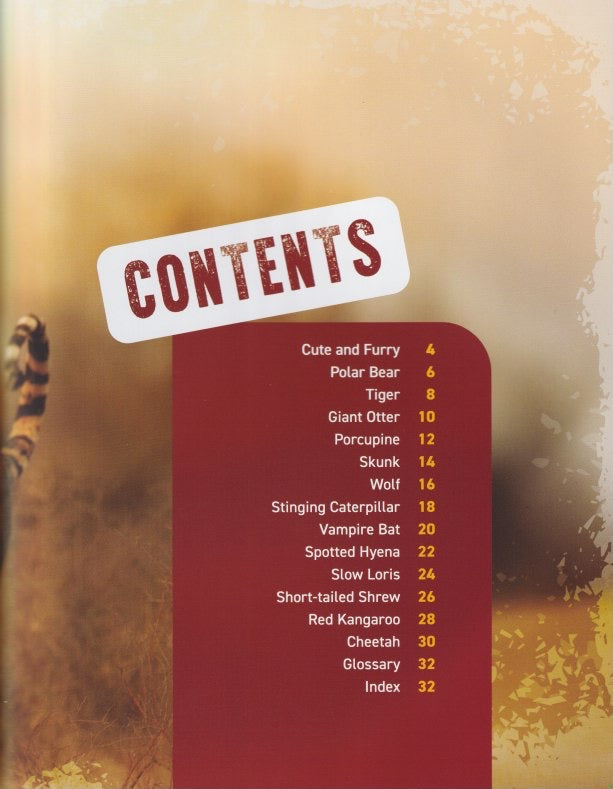 World's Scariest Creatures: Furry and Deadly