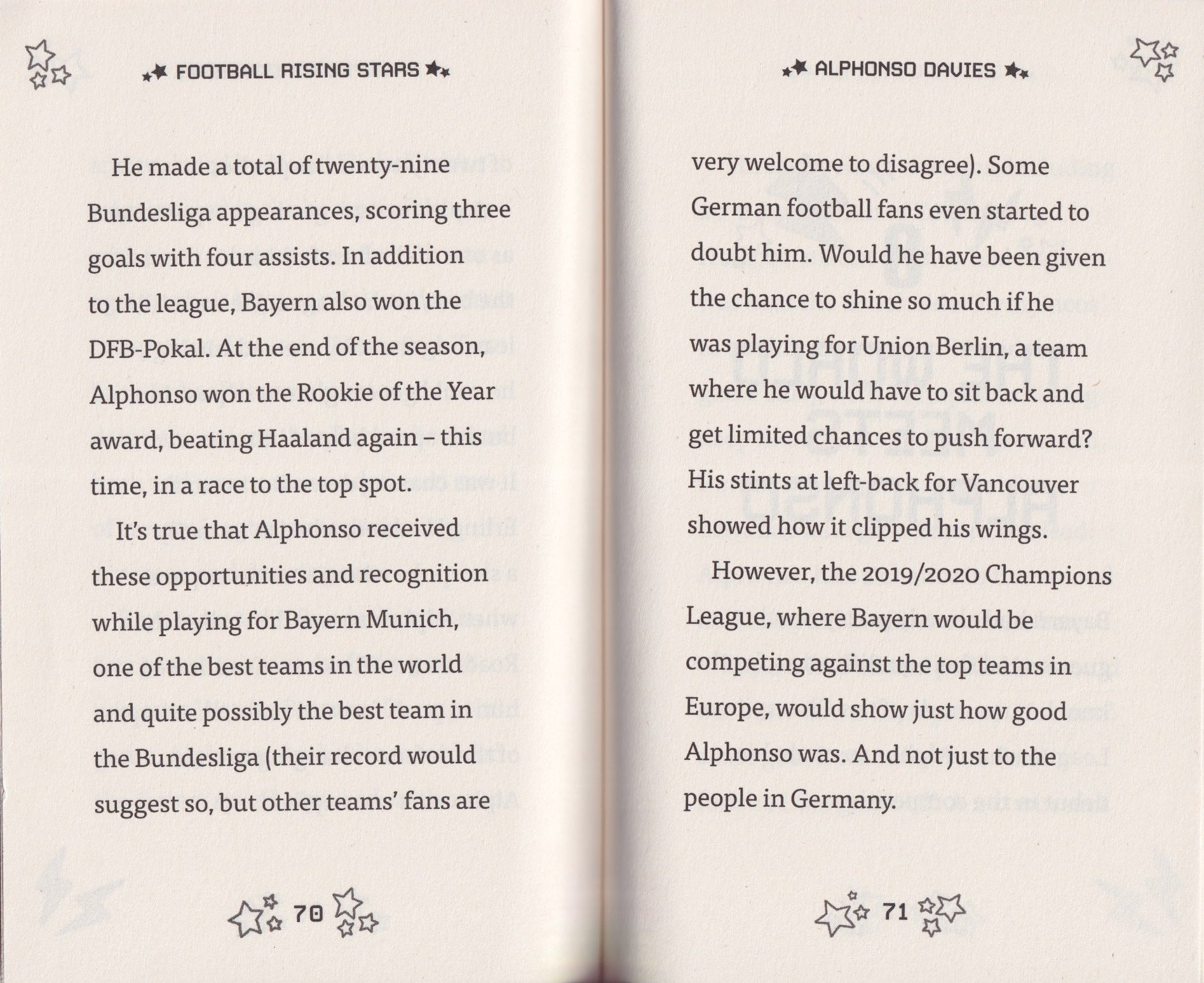 Football Rising Stars: Alphonso Davies