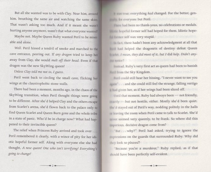 Wings of Fire BK 8: Escaping Peril