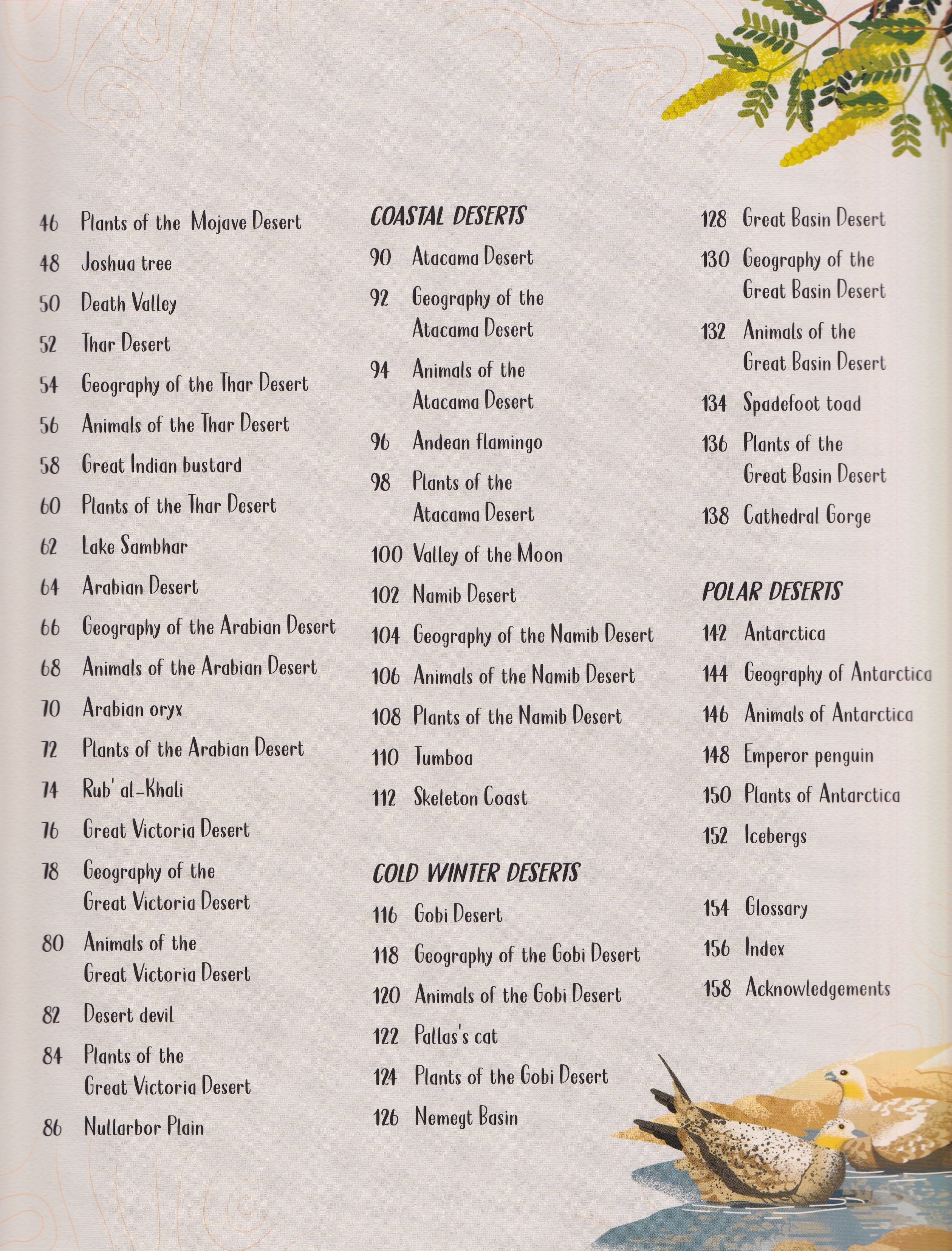 Desert: Journey Through the Hot Sands and Frosty Lands