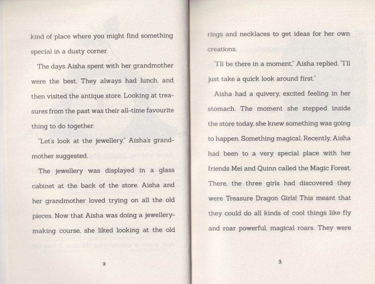 Dragon Girls BK 5: Aisha the Sapphire Treasure Dragon