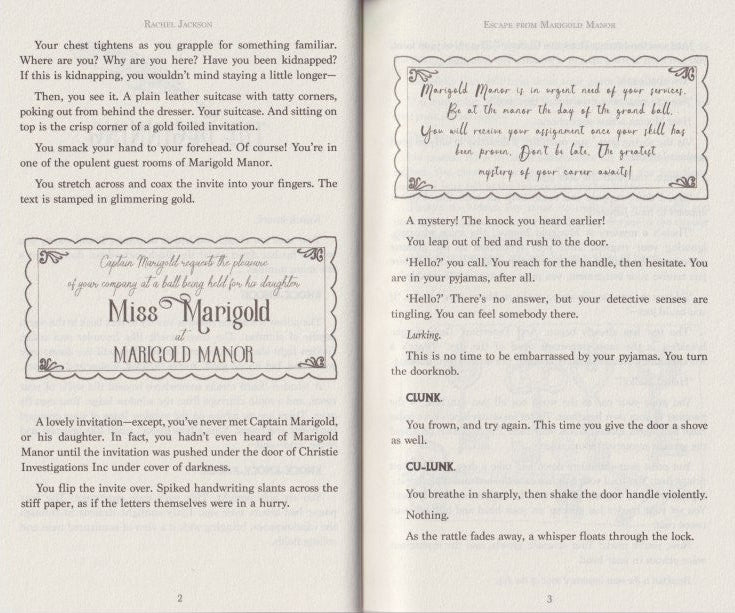 Escape from Marigold Manor: Solve It Your Way