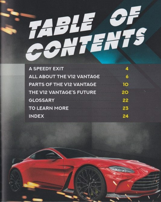 Cool Cars: Aston Martin V12 Vantage