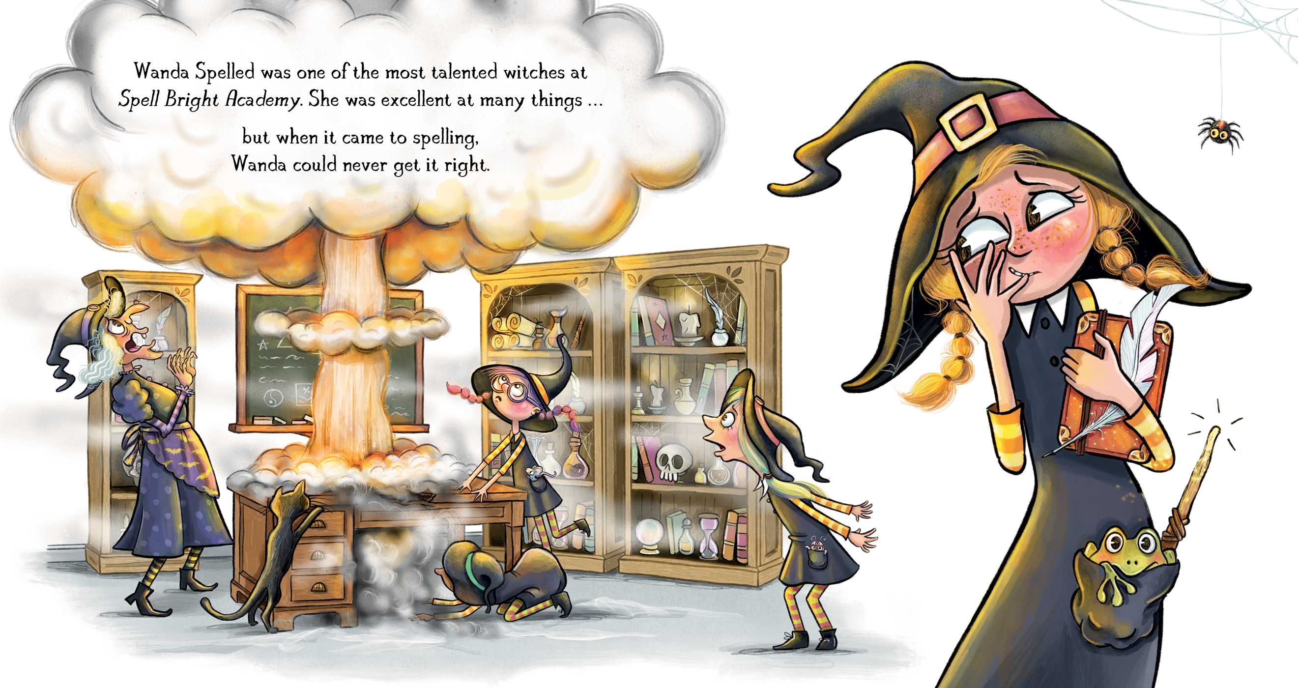 The Witch Who Couldn't Spell