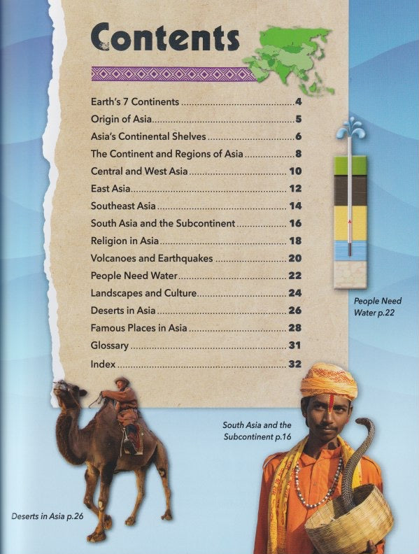 Continents of the World: Asia (Softcover)