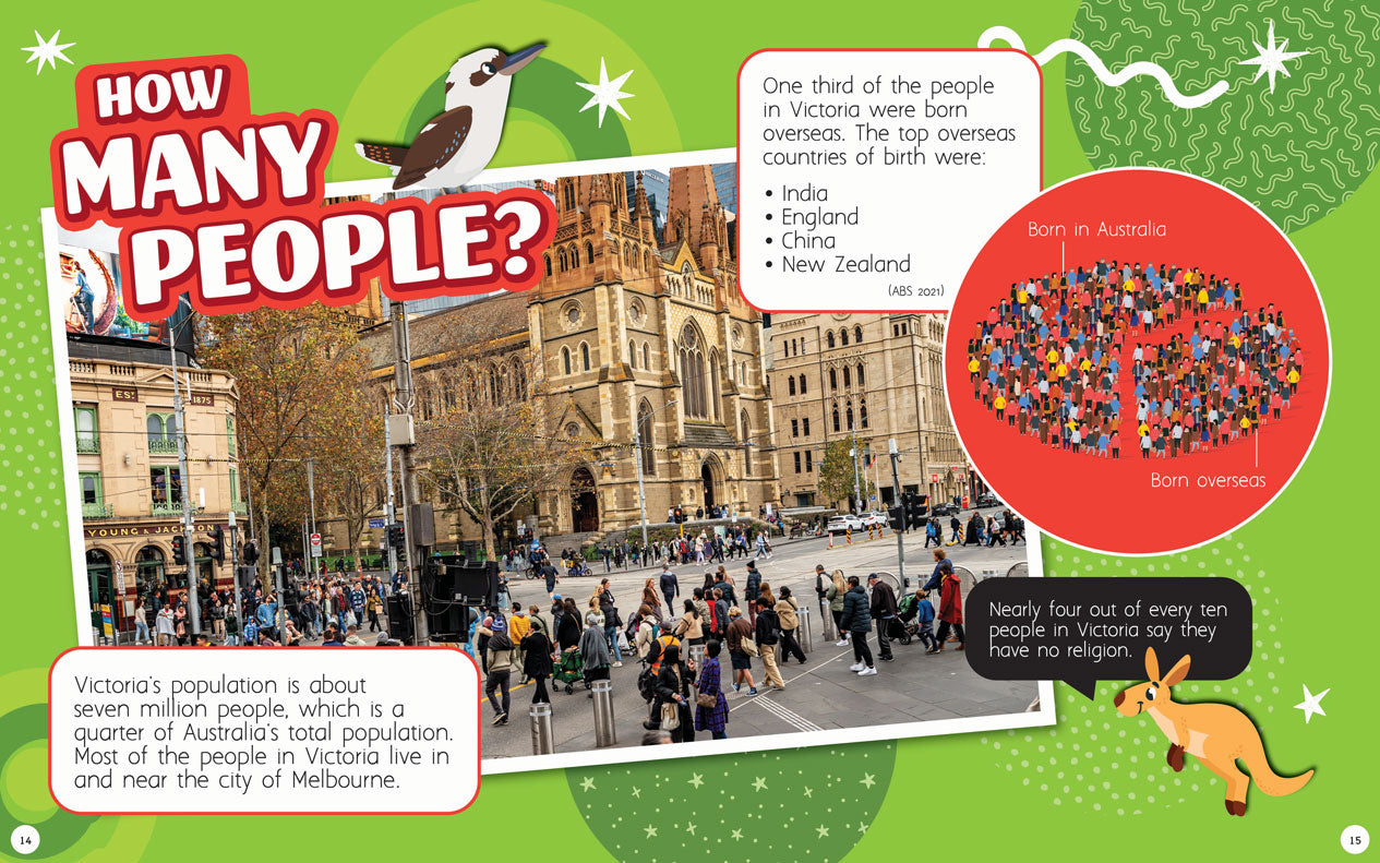 Kids Guide to Australia's States and Territories: Discovering Victoria
