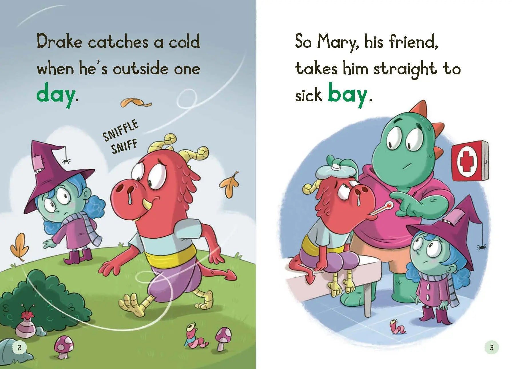 School of Monsters: Drake's Silly Sneezes