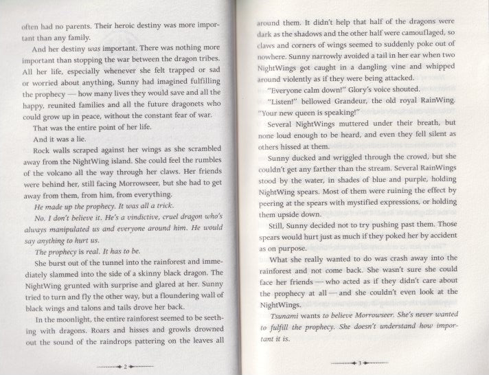 Wings of Fire BK 5: The Brightest Night