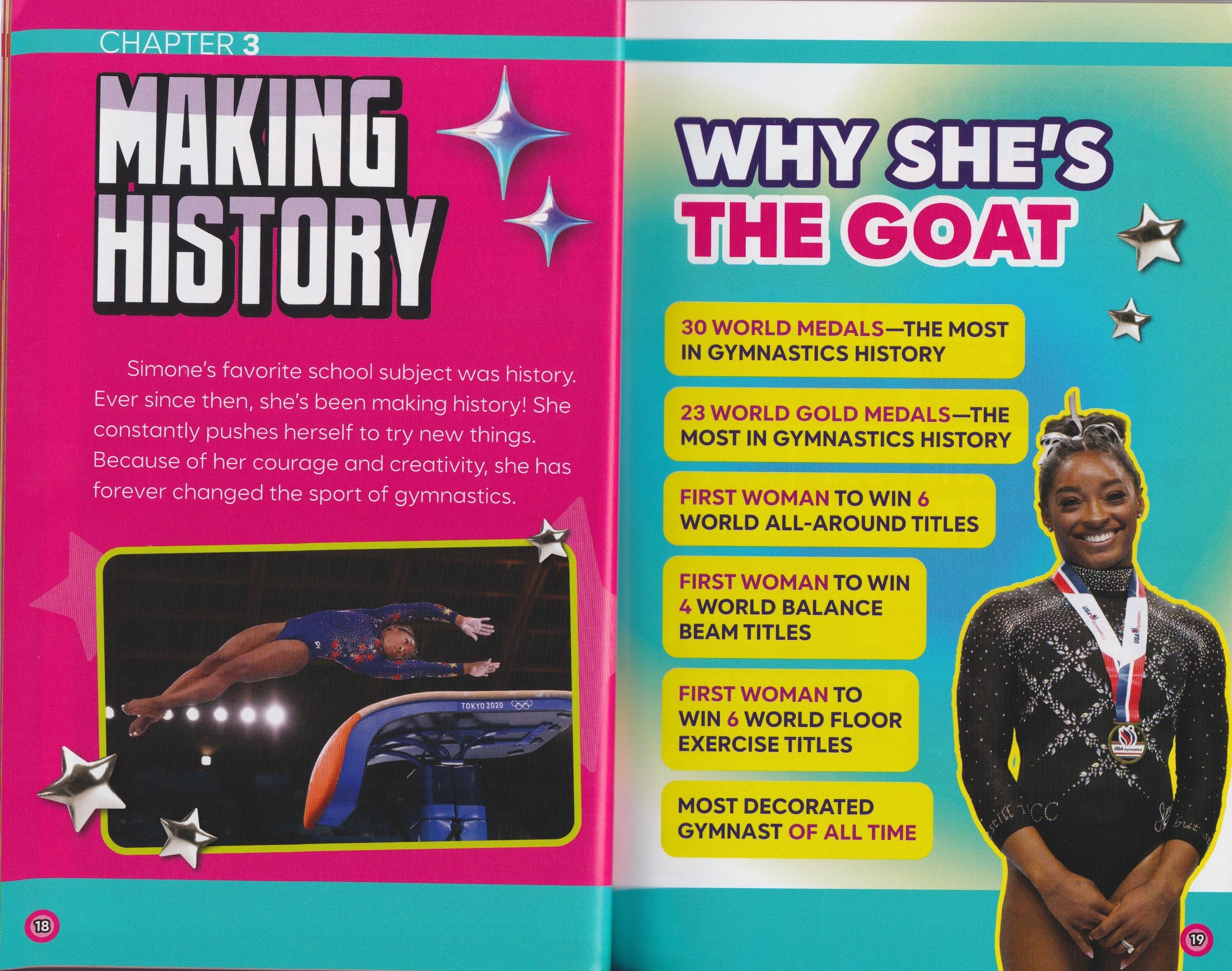 Your Favourite Stars: Featuring Simone Biles