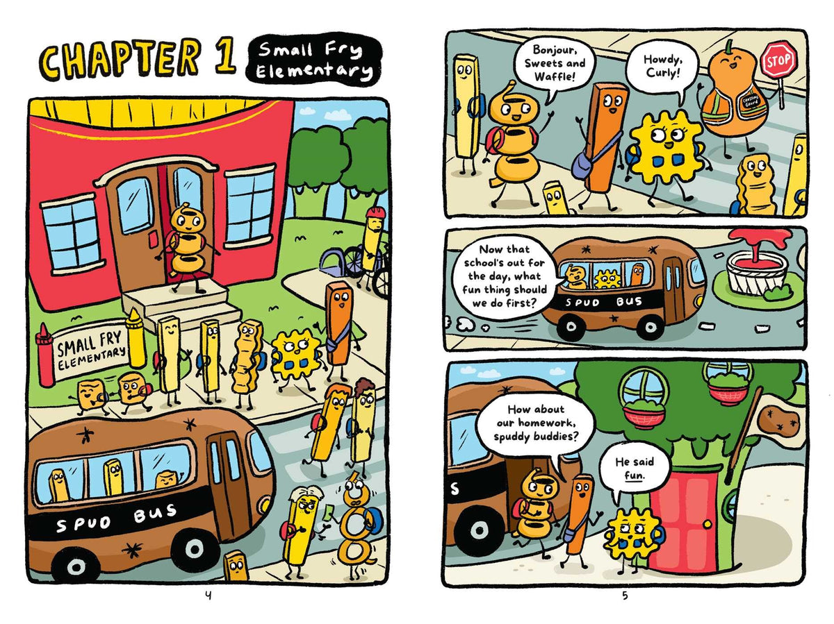 Meet the Dino Nuggies: A Fry Guys (A Graphic Novel)
