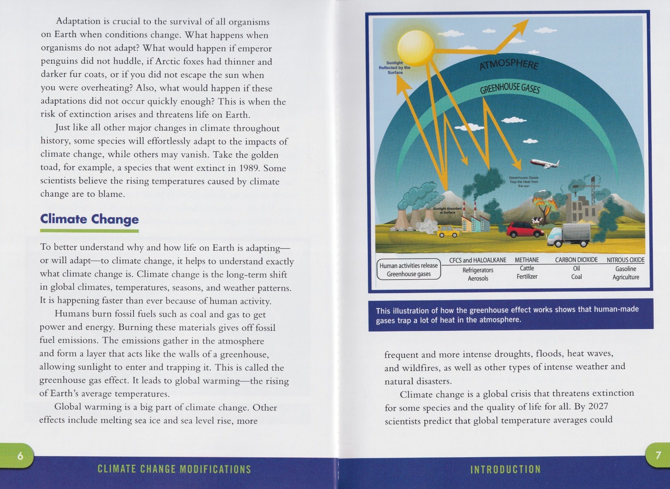 Focus on Climate Change: Modifications