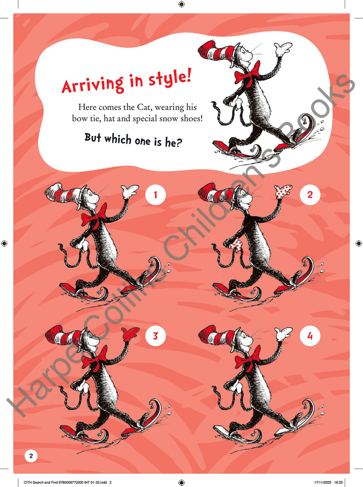 The Cat in the Hat: A Search and Find Book
