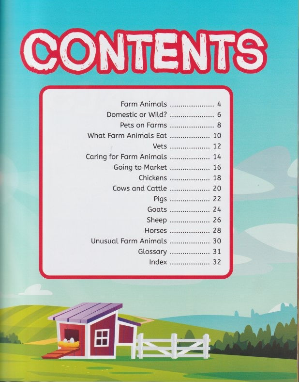 On the Farm: Farm Animals