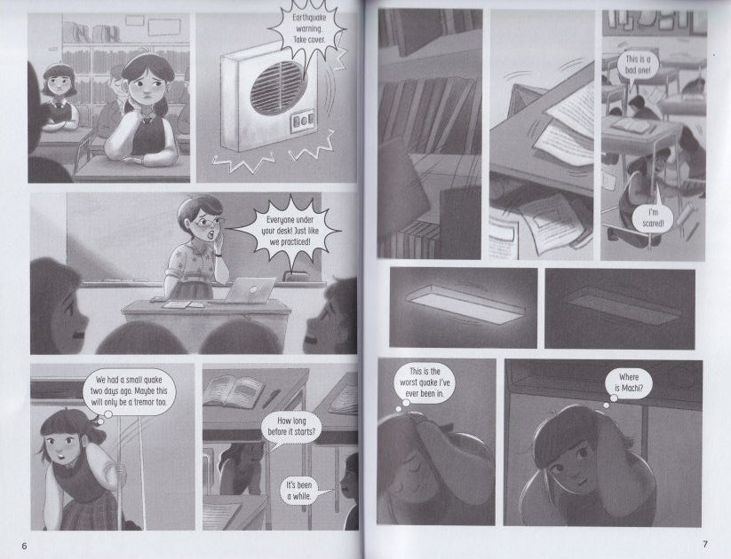 Girls Survive Graphic Novels: Rei Escapes Disaster