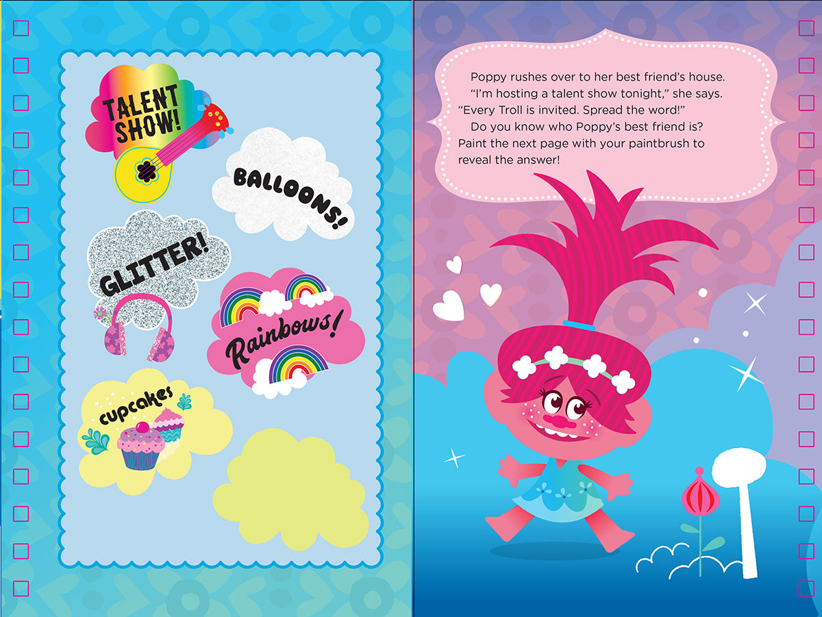 DreamWorks Trolls Talent Show: Water-Color!