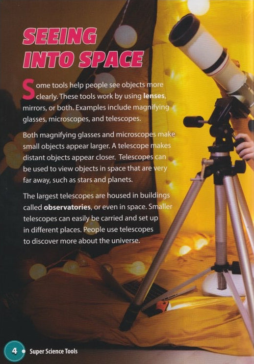 Super Science Tools: Using A Telescope