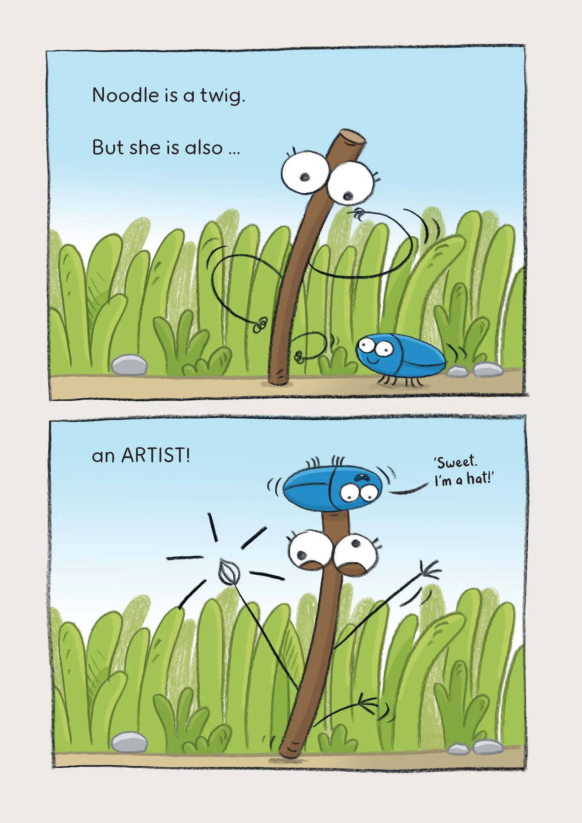 Hello Twigs, Time to Paint