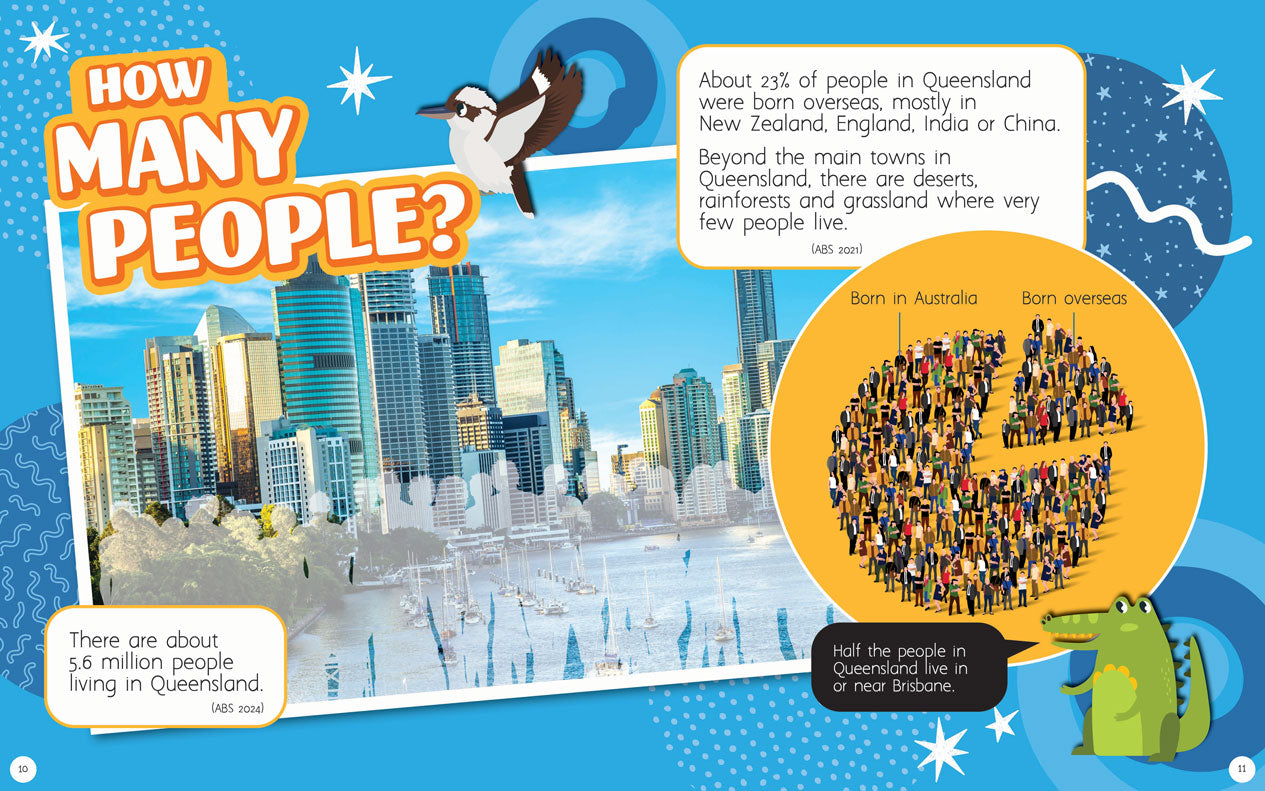 Kids Guide to Australia's States and Territories: Discovering Queensland