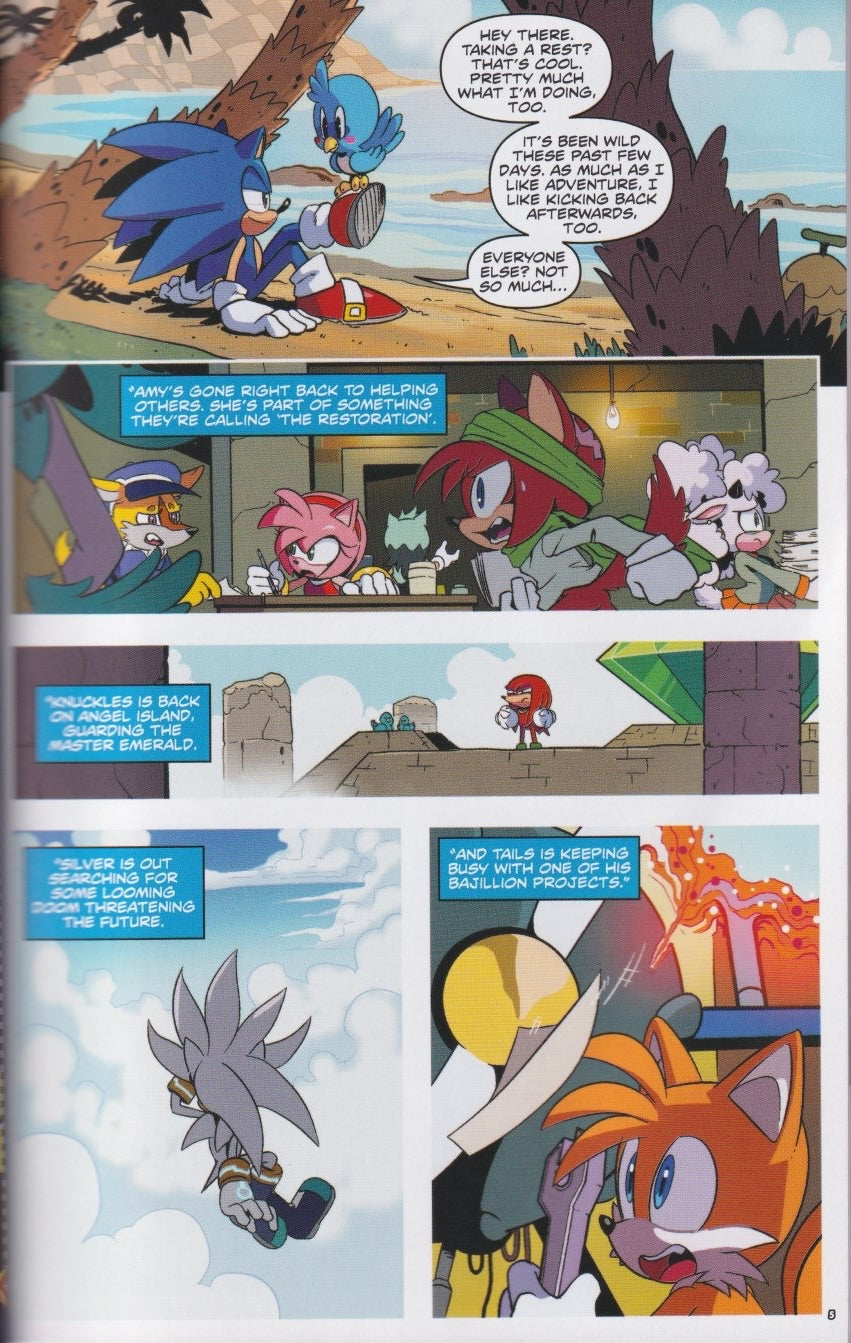 Sonic the Hedgehog: Graphic Adventures: Book 3 (Sega)