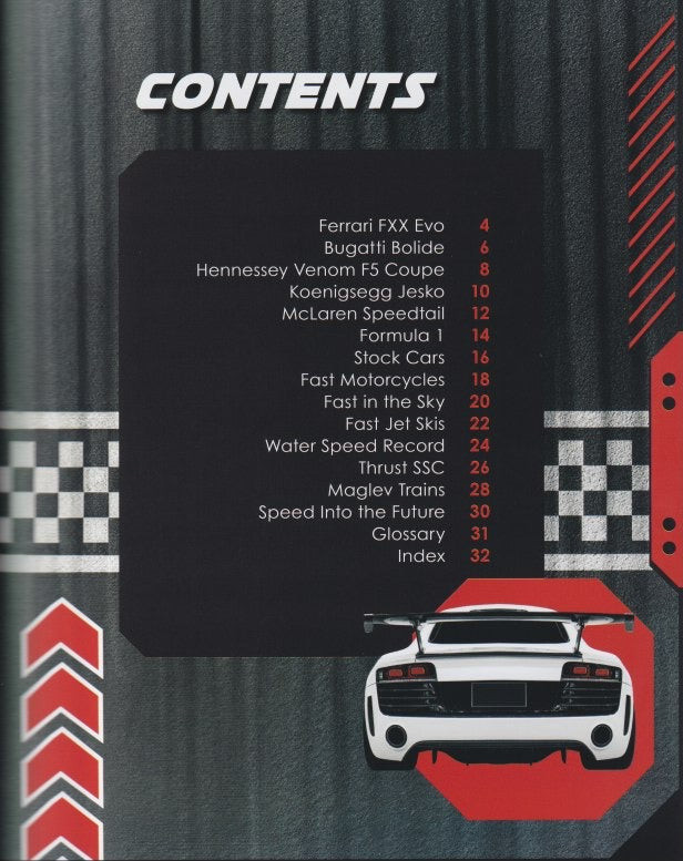 Marvellous Machines: Built for Speed