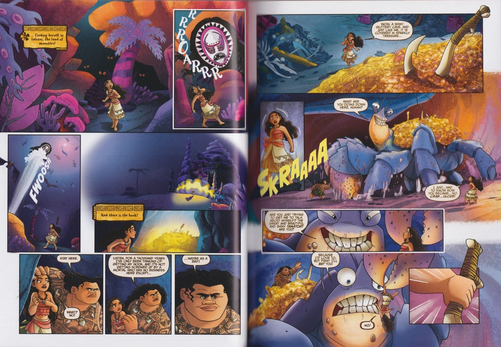 Moana: Graphic Novel Bind-up (Disney)