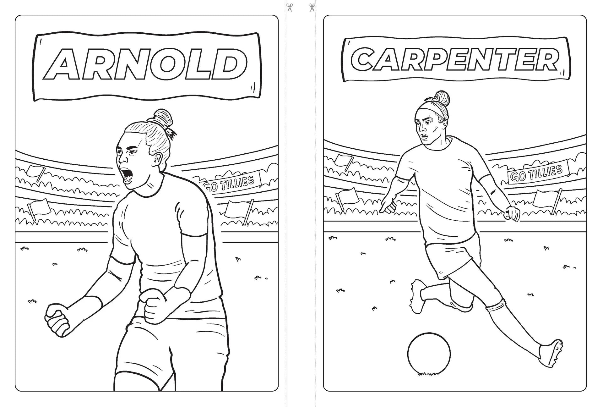 Tillie Time! Unofficial Fan Colouring Book