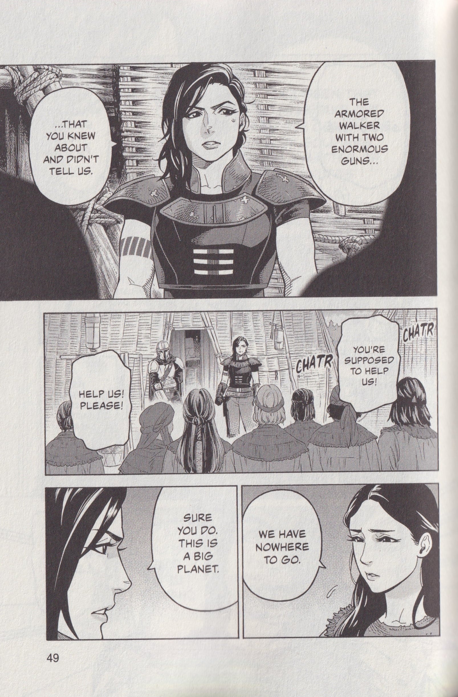 Star Wars: The Mandalorian: The Manga, Vol. 3