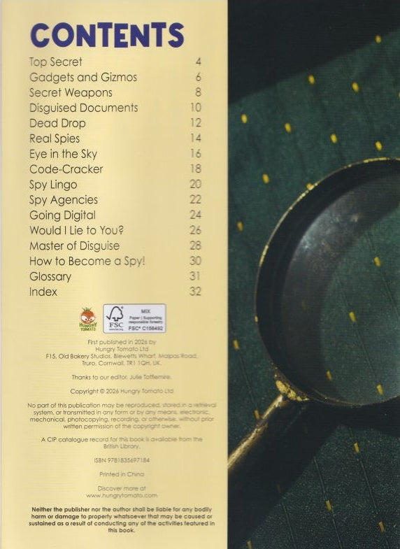 Buzz Books: Spies and Detectives