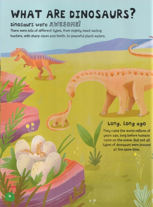 Young Adventurers: My Book About Dinosaurs