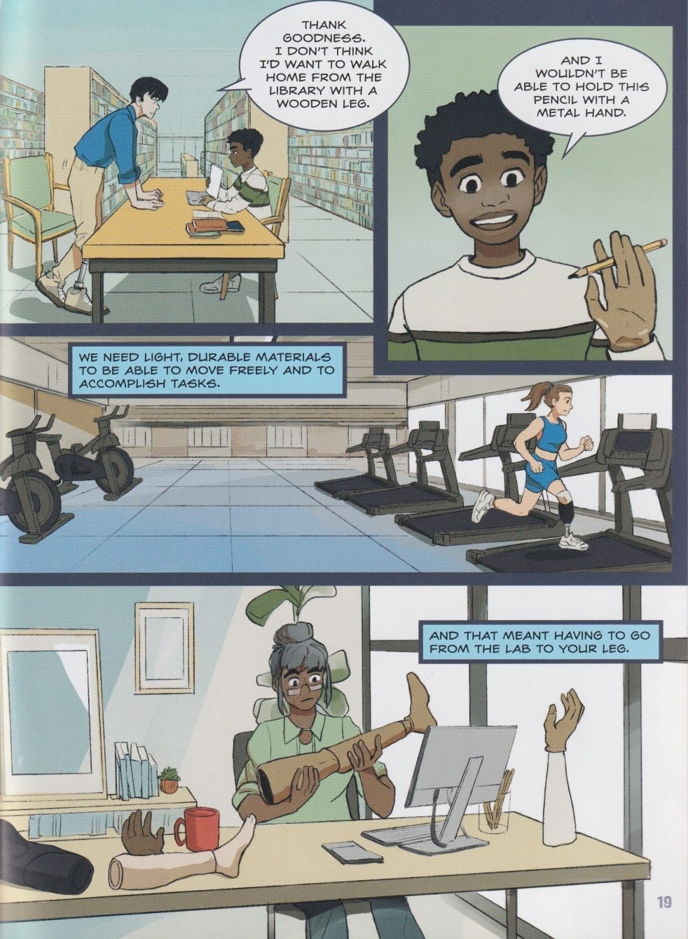 Amazing Inventions: Prosthetics (A Graphic History)