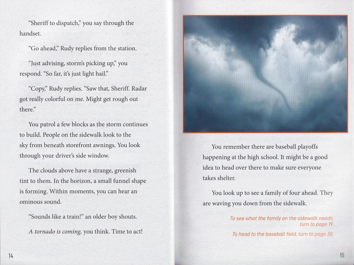 You Choose Surviving Natural Disasters: Can You Survive a Roaring Tornado?