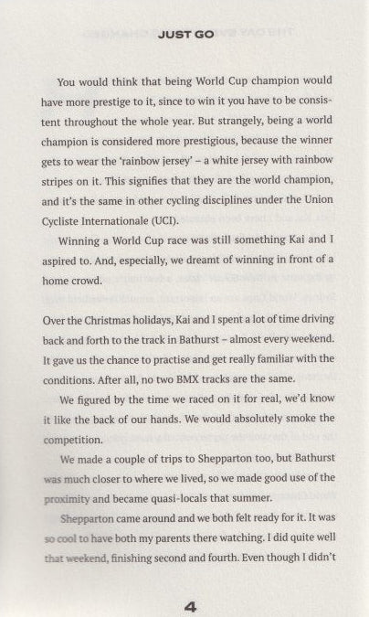 Just Go: Turning fear into a superpower