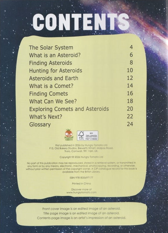 Exploring our Solar System: Exploring Comets and Asteroids