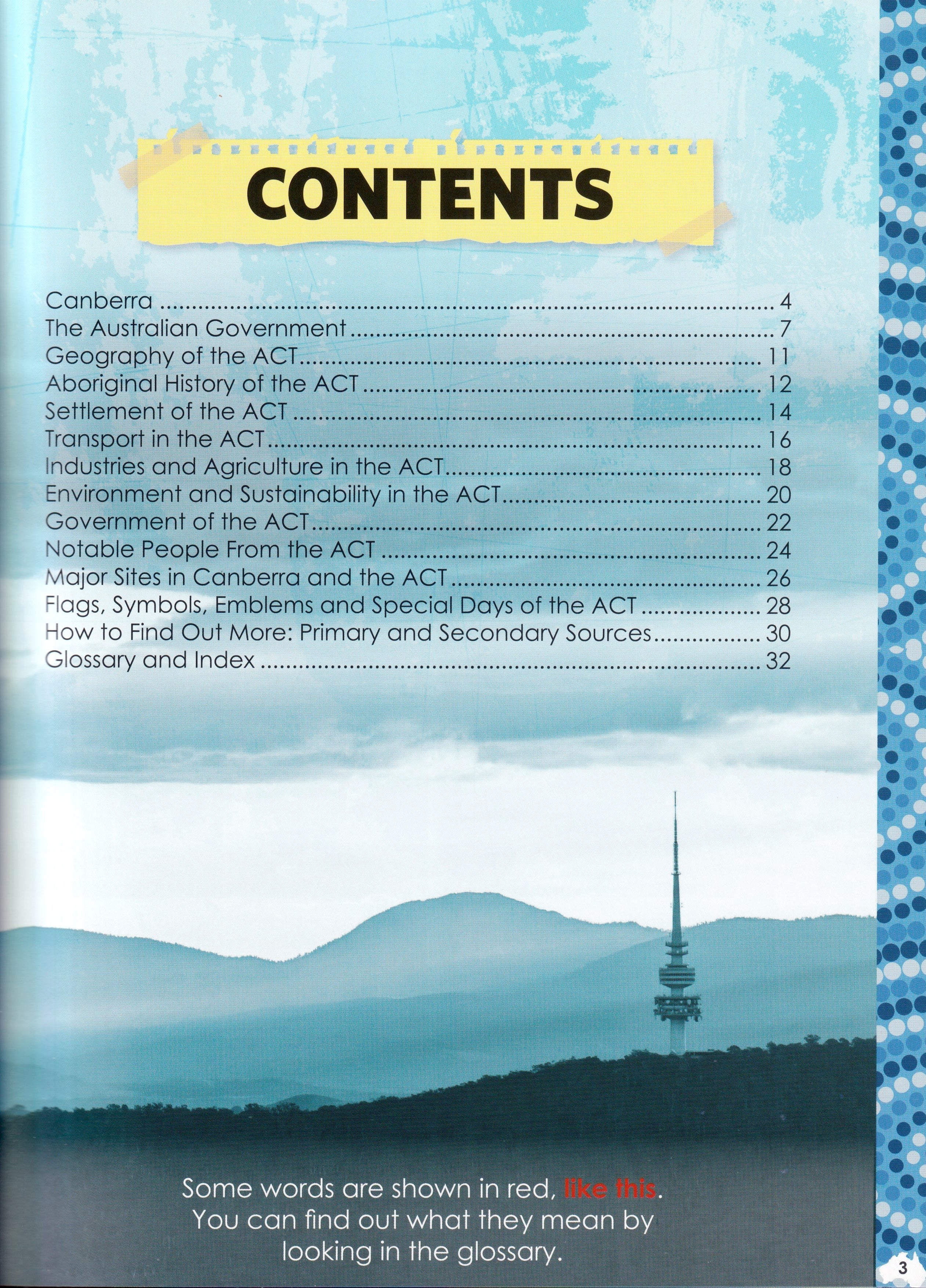 Australian States and Territories: Australian Capital Territory (ACT)