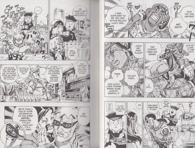 JoJo's Bizarre Adventure: Part 7--Steel Ball Run, Vol. 2