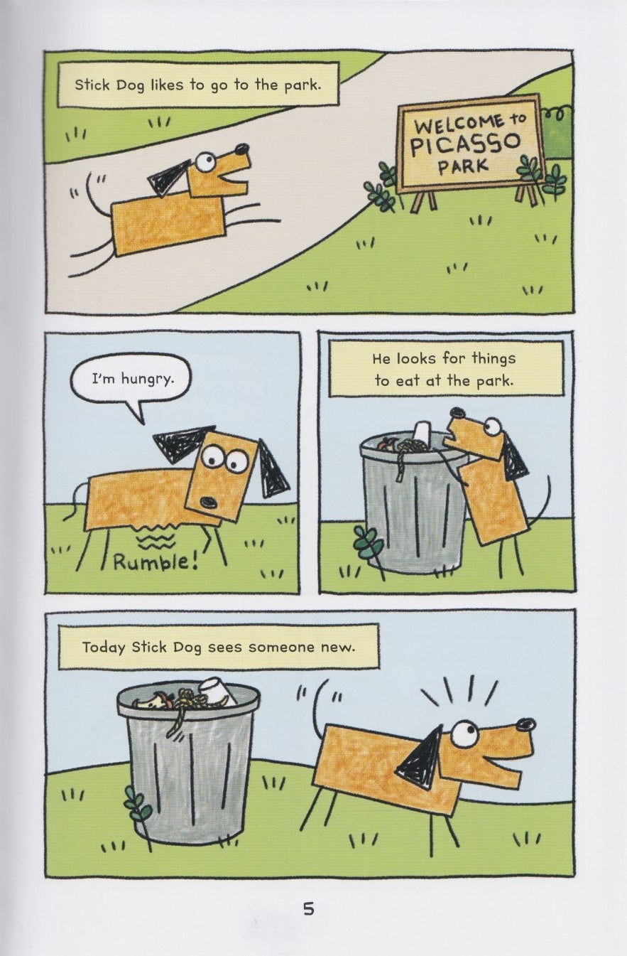 Stick Dog Meets Poo-Poo