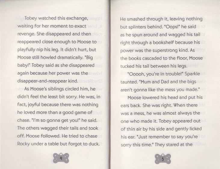 Superpower Puppies 1: Moose and Violet Knock Things Down