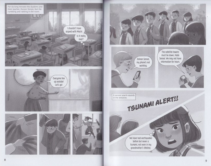 Girls Survive Graphic Novels: Rei Escapes Disaster