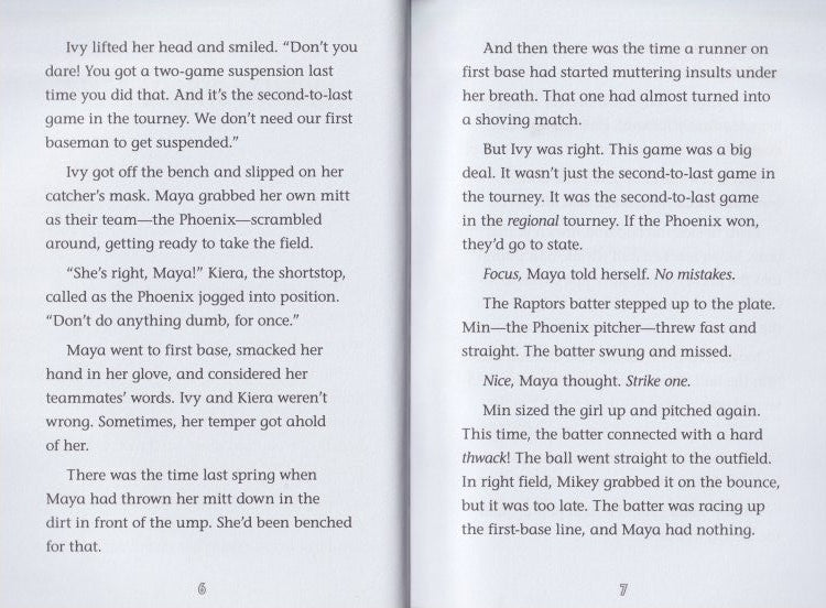 Jake Maddox Sports Stories: Softball Hothead