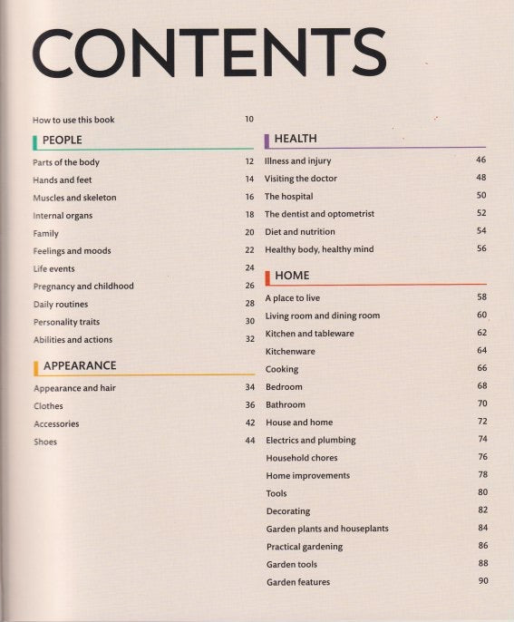 Children's Visual Dictionary: 9,000-Word Vocabulary Builder