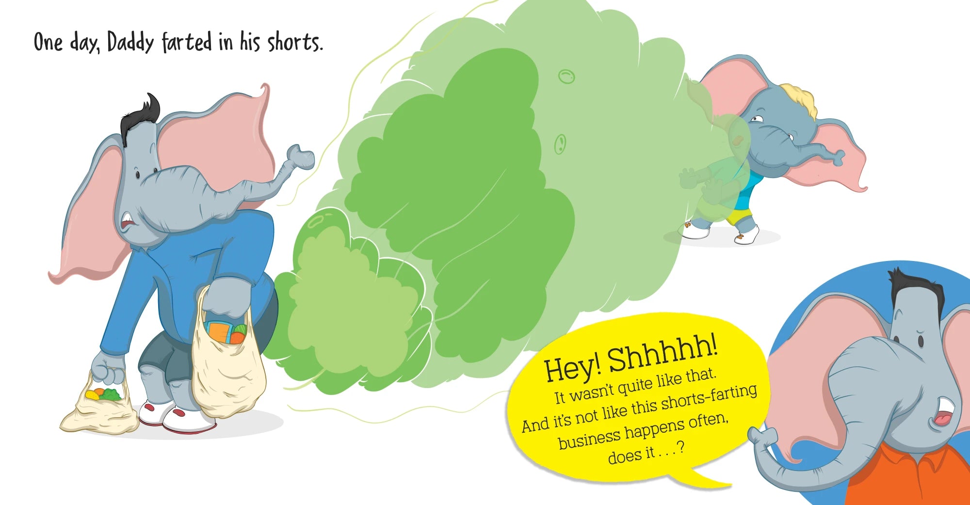 Daddy's Embarrassing Exploding Farty Shorts