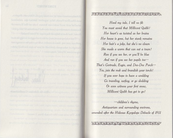 The Millicent Quibb School of Etiquette for Young Ladies of Mad Science 2: Secrets of the Purple Pearl