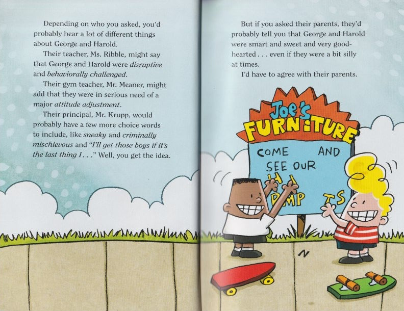 Captain Underpants BK 2: The Attack of the Talking Toilets (Colour Edition)