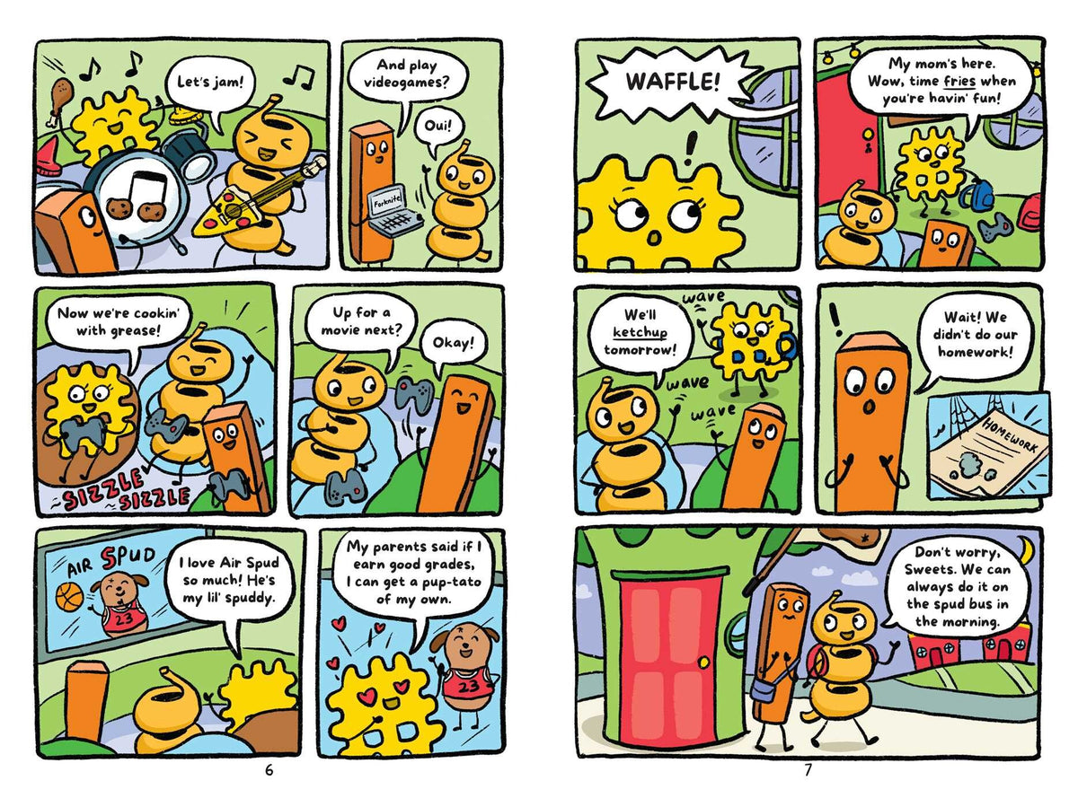 Meet the Dino Nuggies: A Fry Guys (A Graphic Novel)