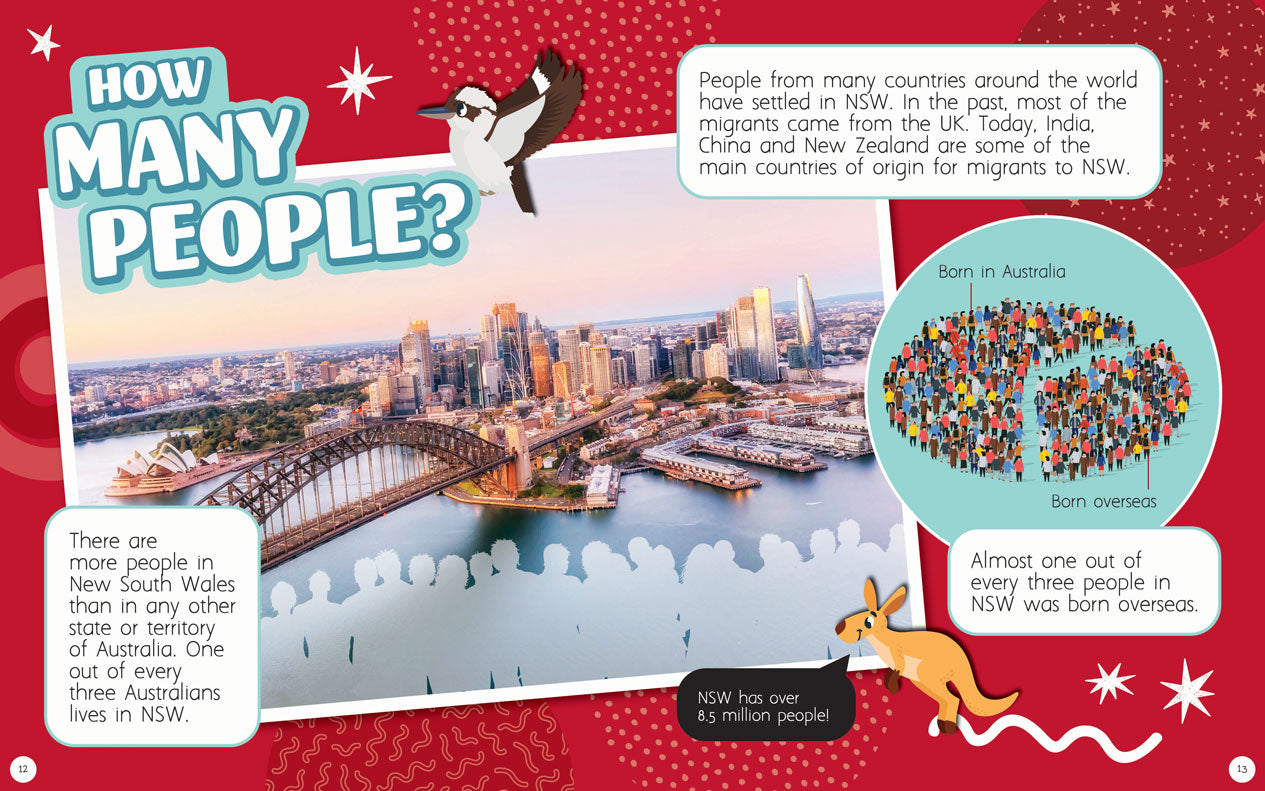 Kids Guide to Australia's States and Territories: Discovering New South Wales