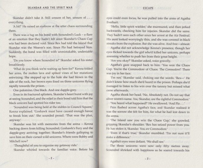 Skandar and the Spirit War