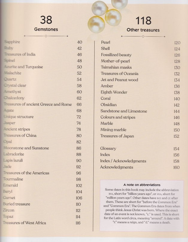 Treasures of the Earth: Rocks, Minerals, Crystals, and Gems